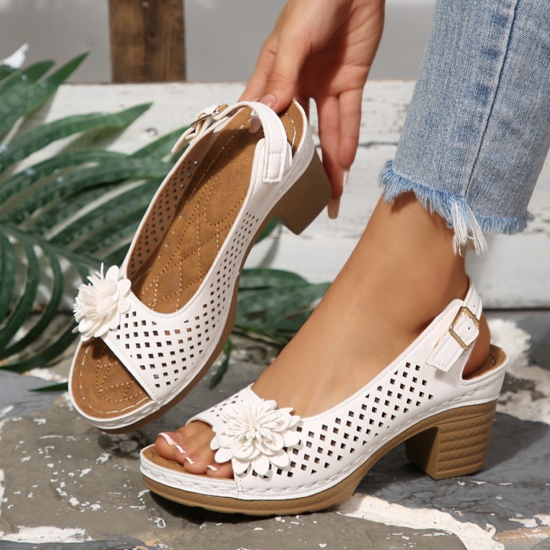 Women'S Shoes And Accessories - Damen Chunky-Heel Sandalen Sommer 2026 –