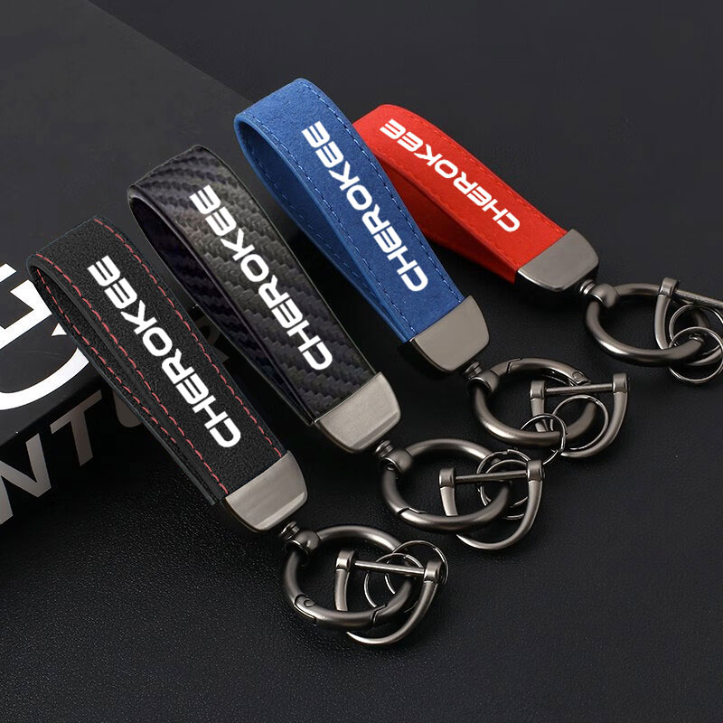 Women'S Jeep Accessories - 4 farben PU Leder Schlüsselbund Business