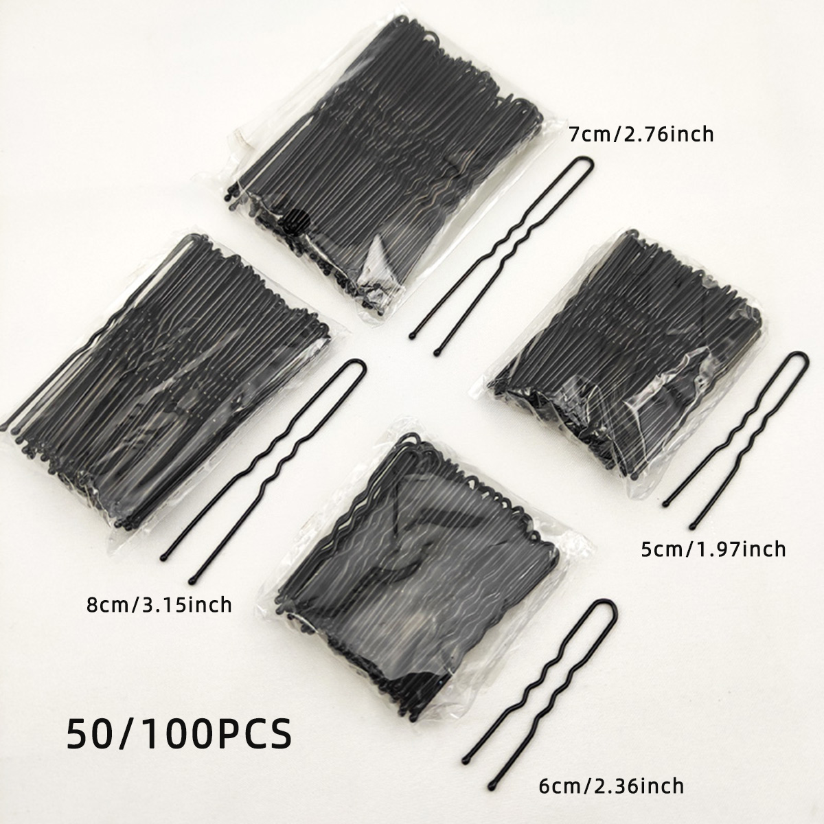 Young Women'S Accessories - 50/100 PCS Frauen 5/6/7/8 cm Haar