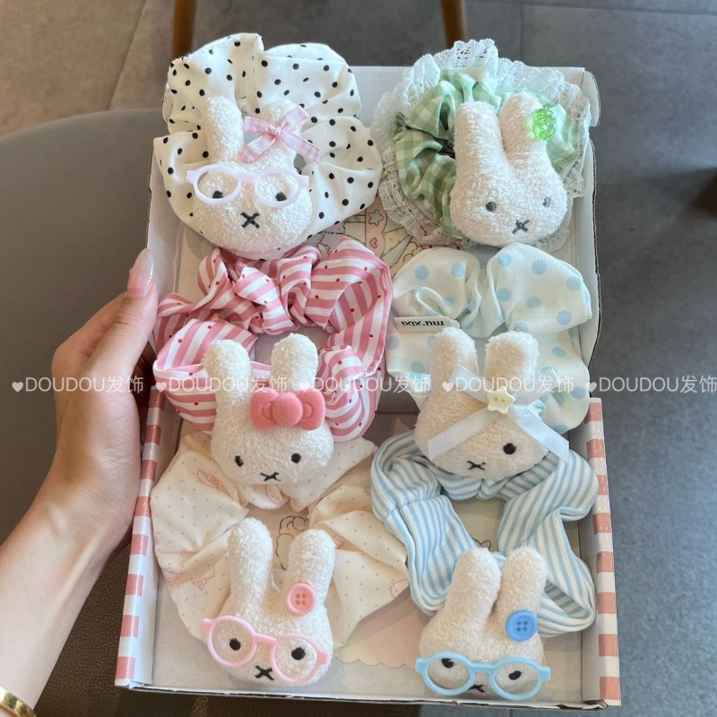 Young Women'S Accessories - Neues Miffy Süßes Haargummi, Voluminöses Haarband,