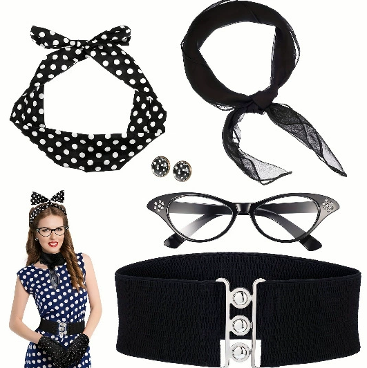 Women'S Accessories In The 1950S - Kostümzubehör für Damen aus den 1950er