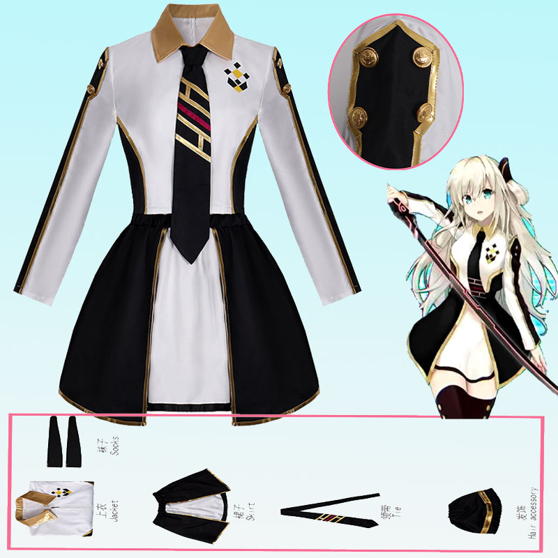Women'S Accessories For Suit - Anime Damen Kostüm Cosplay Anzug Sky