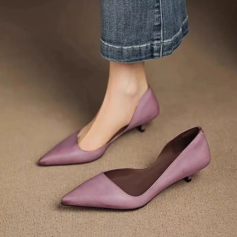 Women'S Shoes And Accessories - Damen-Stiletto-Absätze mit spitzem Zehenbereich, modisch, vielseitig,