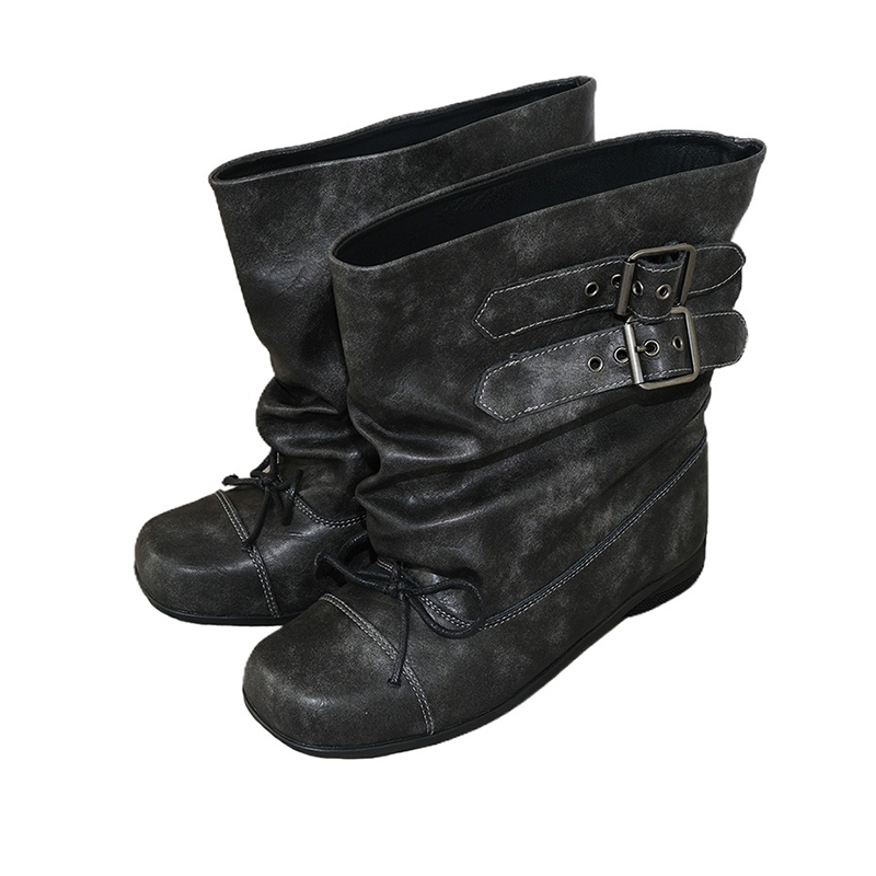 Women'S Accessories Trends 2025 - Wohnungen Frauen Stiefeletten Mode Designer Punk