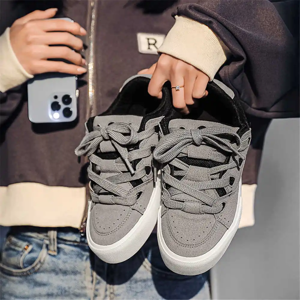Women Accessories Brand Name - Mit Schnürung Hiphop Damen Schulschuhe Skateboarding
