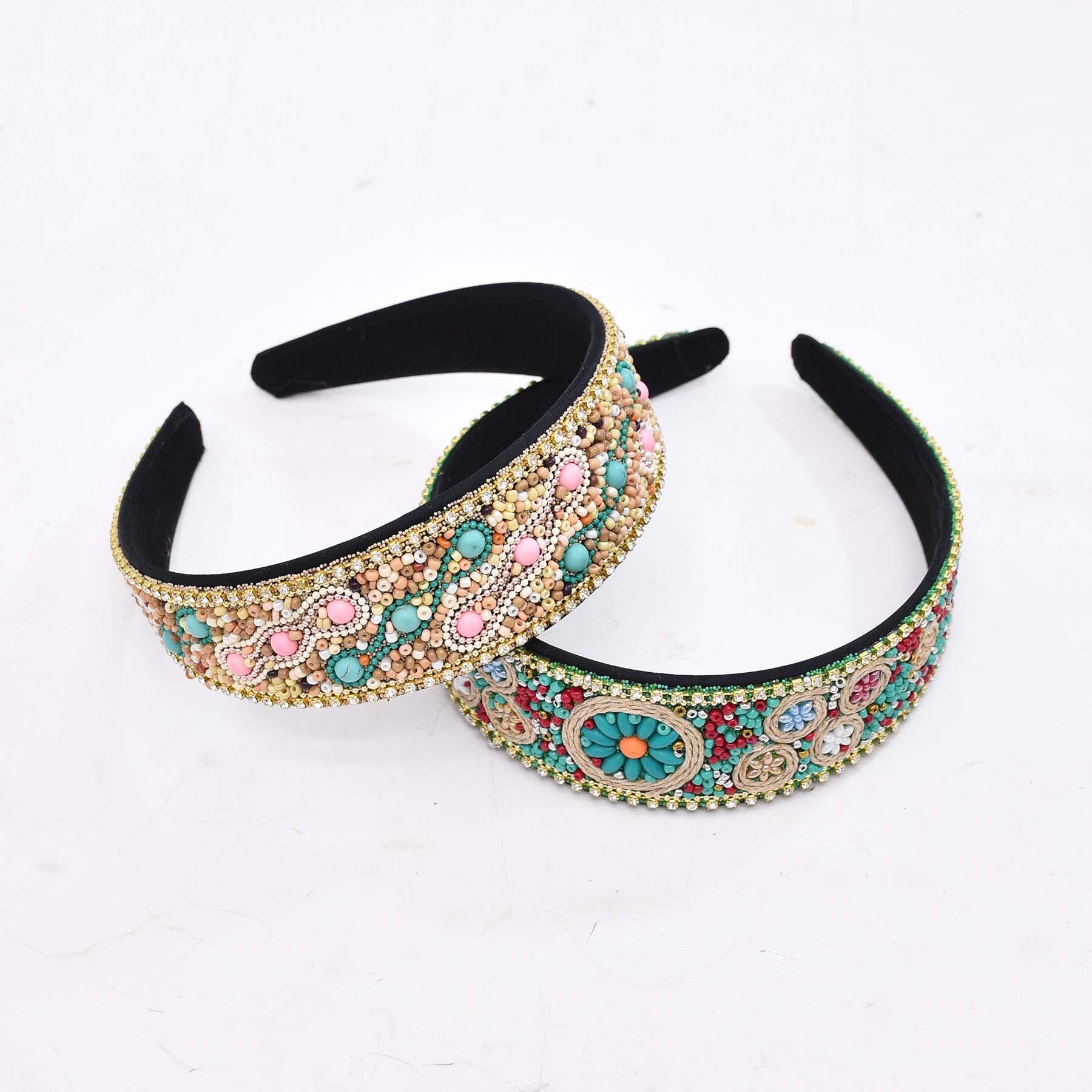 Böhmisches buntes Reisperlen-T – Women Accessories India Bewertung und Preis