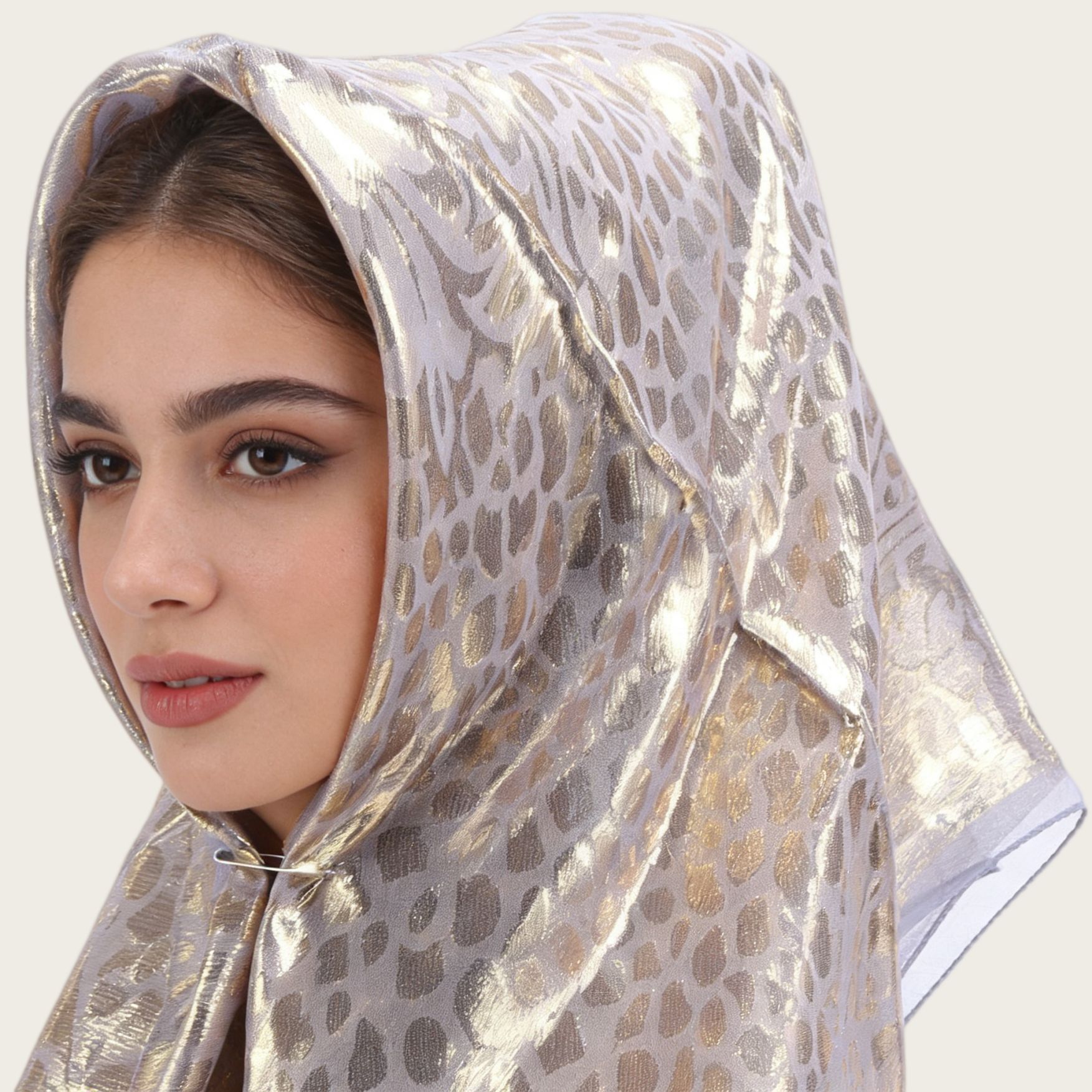 Jacquard Ethno-Print Quadratis – Women Accessories Usa Bewertung und Preis