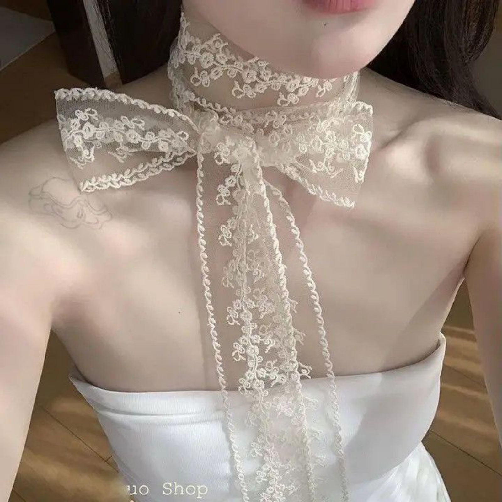 Koreanischer weißer Spitzenban – Women'S Korean Accessories Bewertung und Preis