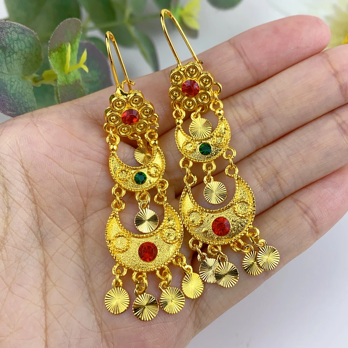 Indische Tropfen Baumeln Ohrri – Women Accessories Dubai Bewertung und Preis