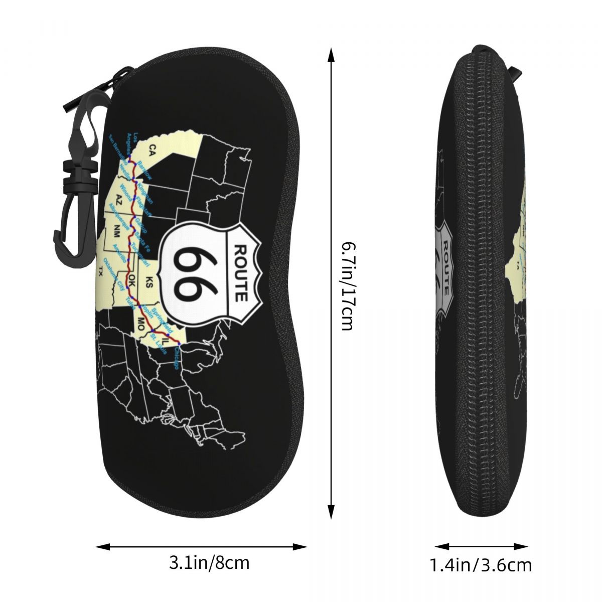 Benutzerdefinierte Route 66-Ka – Women Accessories Usa Bewertung und Preis