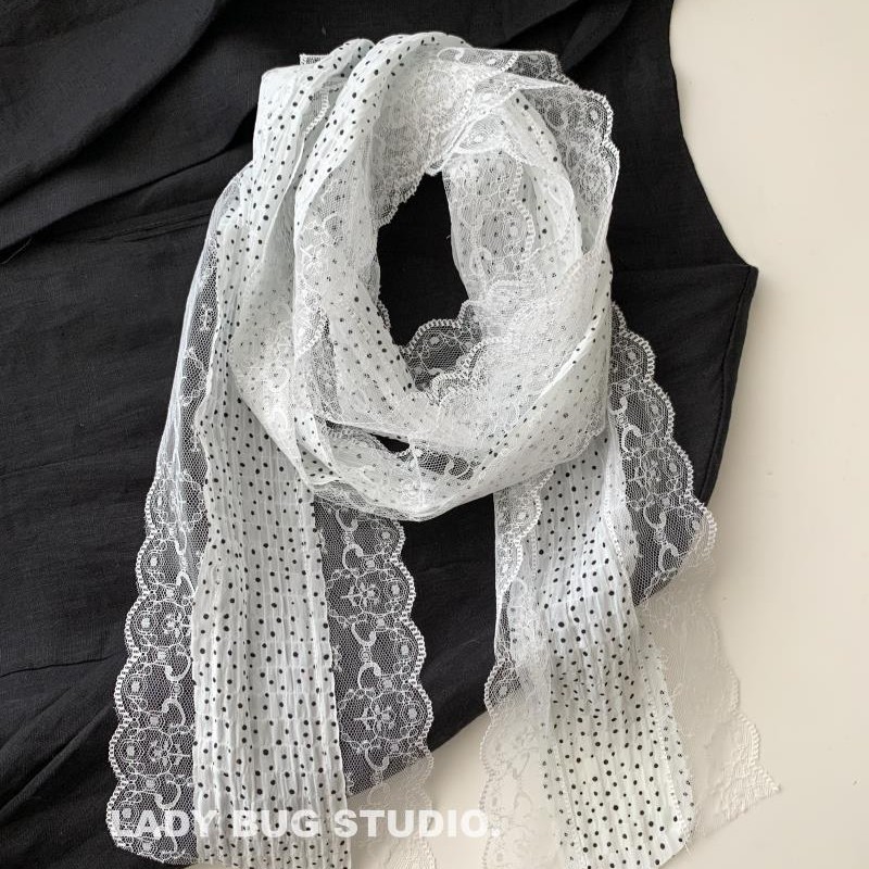 Französischer Retro-Schal mit  – Women'S Korean Accessories Bewertung und Preis