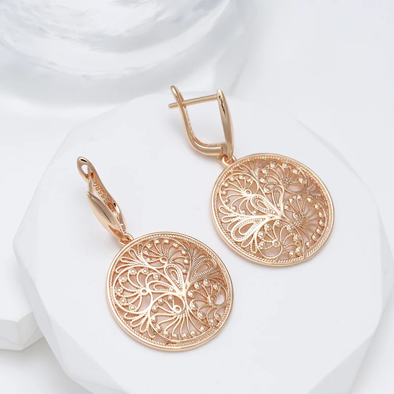 Wbmqda Hohle Metall Blume Lang – Women Accessories Dubai Bewertung und Preis