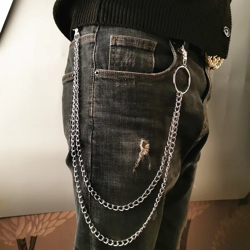 Mehrschichtige Metall-Gürtelke – Wallet Chain Bag Bewertung und Preis