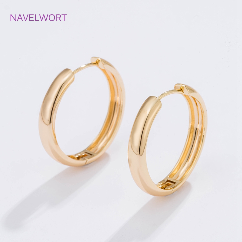 6 Größen vergoldete Kreisohrri – Women Accessories Earrings Bewertung und Preis