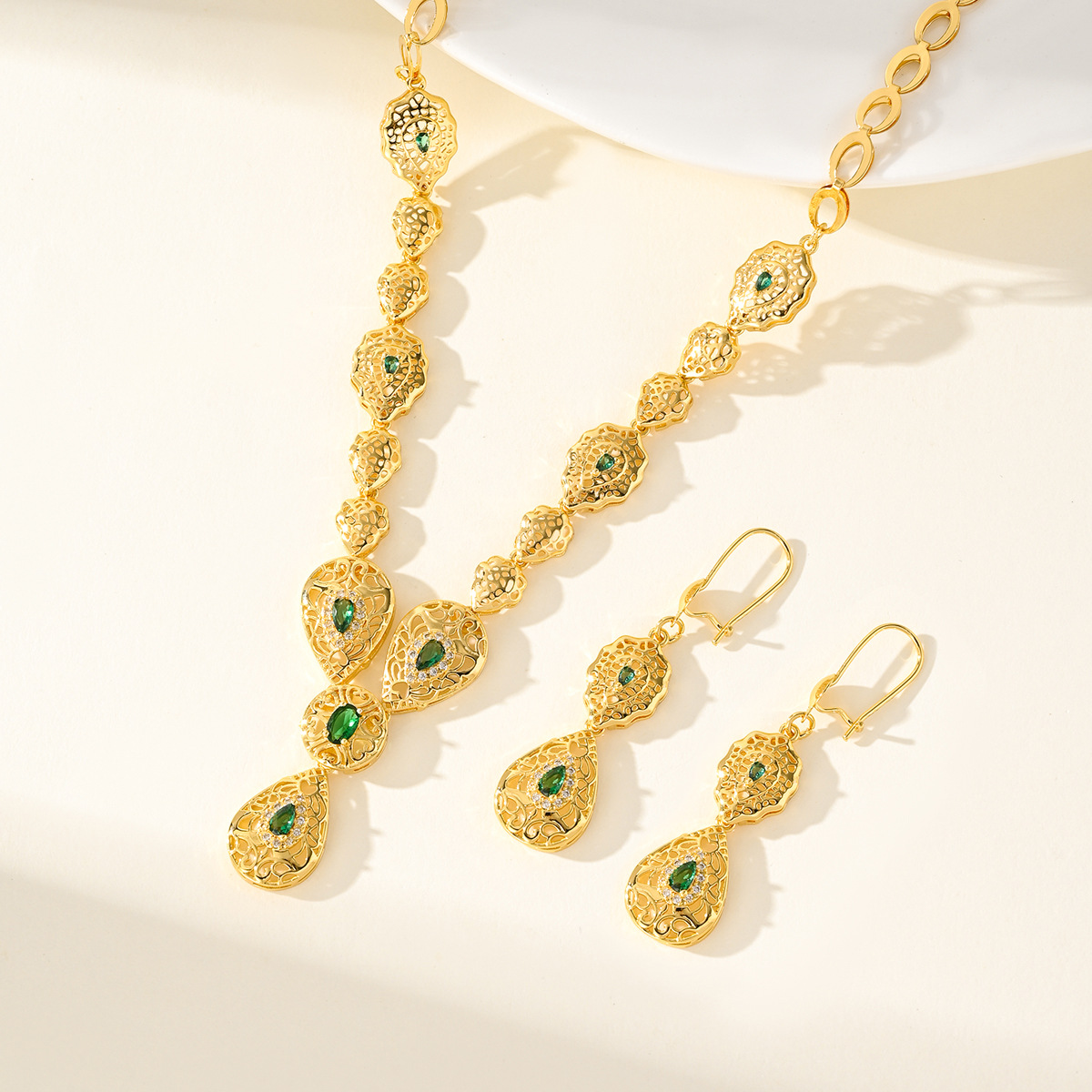 9999 Gold Drip Set - Nahost Du – Women Accessories Dubai Bewertung und Preis