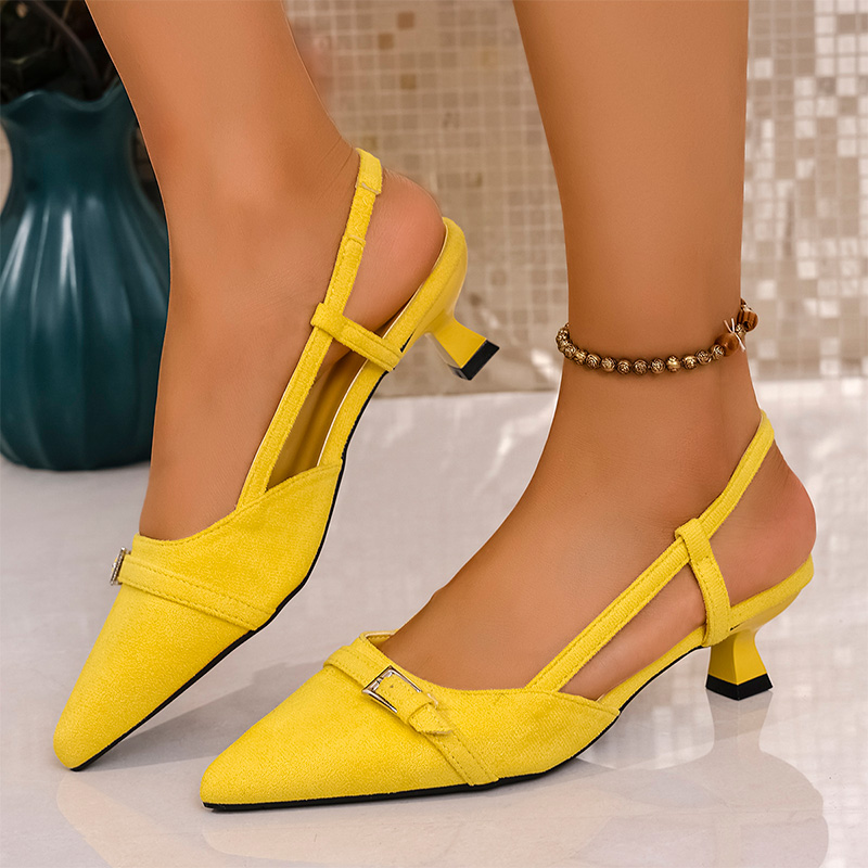 Modische gelbe High-Heels-Sand – Women'S Accessories Trends 2025 Bewertung und Preis