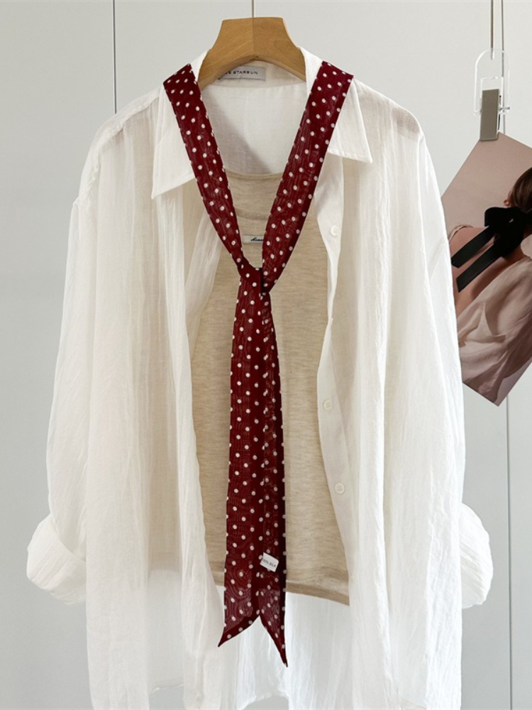 Schmaler langer Schal für Dame – Women'S Korean Accessories Bewertung und Preis