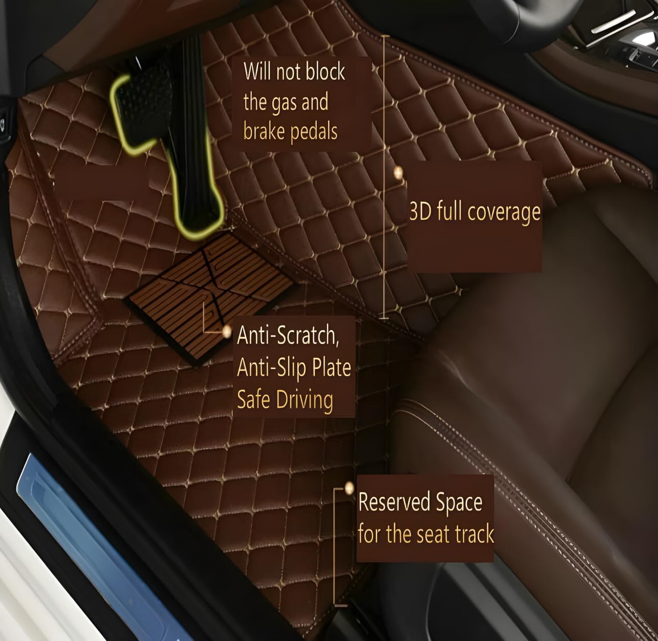 Maßgefertigte Auto-Fußmatten f – Women'S Jeep Accessories Bewertung und Preis
