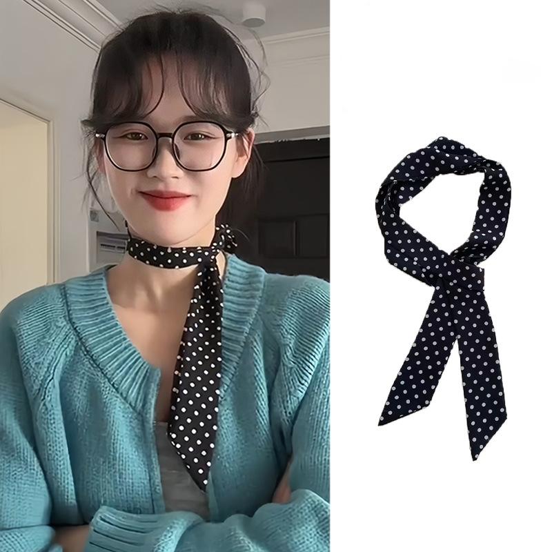 Modischer Seidenschal mit Polk – Women'S Korean Accessories Bewertung und Preis