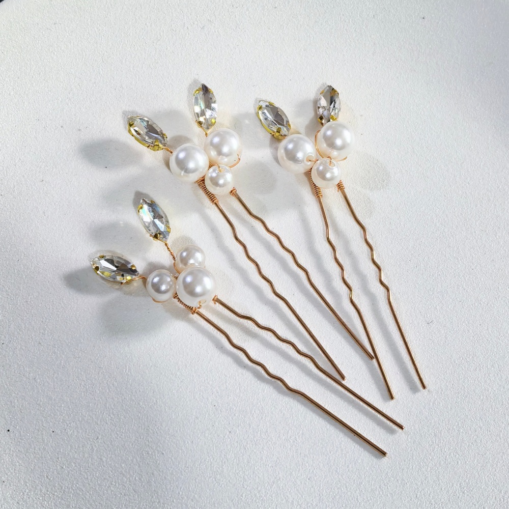 Perlen-Kristall-Haarnadeln, Ka – Young Women'S Accessories Bewertung und Preis
