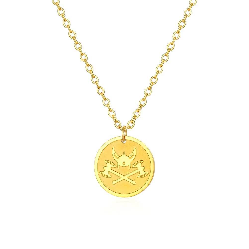 Vergoldete Halskette mit Wikin – Coin Necklace Delicate Bewertung und Preis