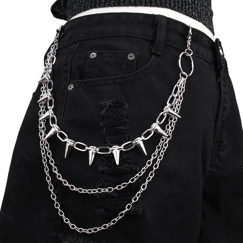 Hip Hop Punk Rock Metall Hosen – Wallet Chain Bag Bewertung und Preis