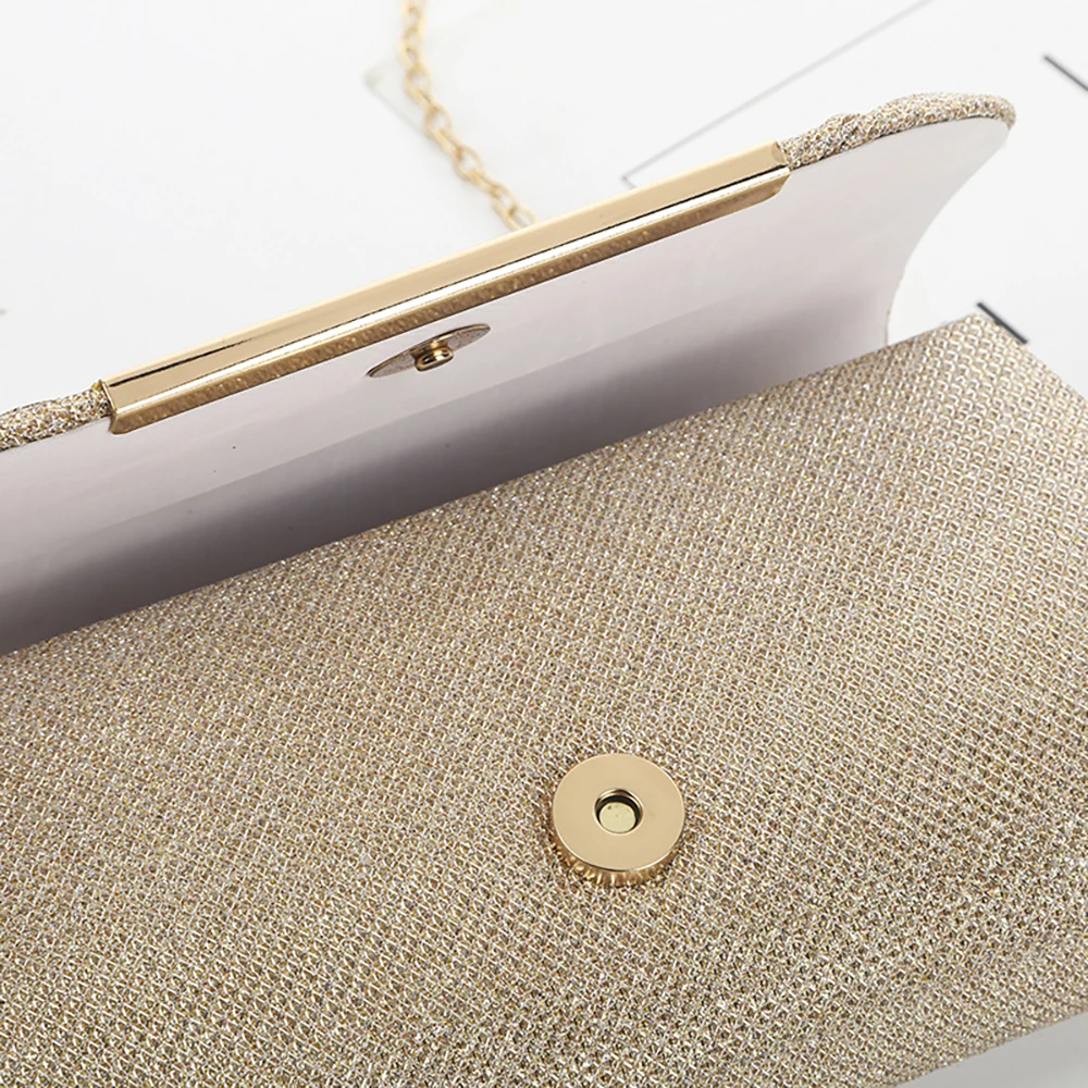 Frauen Abend Clutch Tasche wei – Wallet Chain Bag Bewertung und Preis