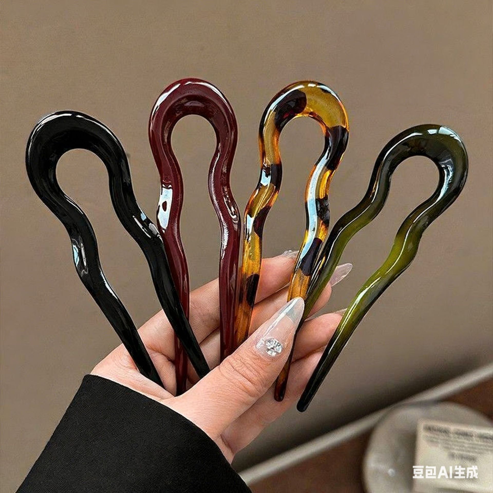 Elegante U-förmige Acryl-Haars – Young Women'S Accessories Bewertung und Preis