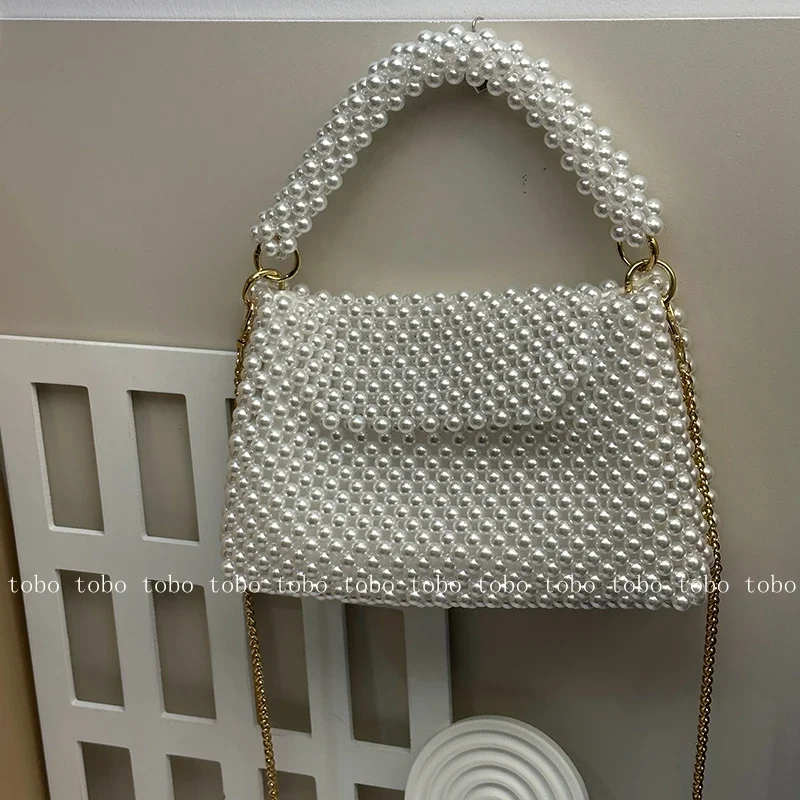 Ins Superlative Perlen Perlen  – Wallet Chain Bag Bewertung und Preis