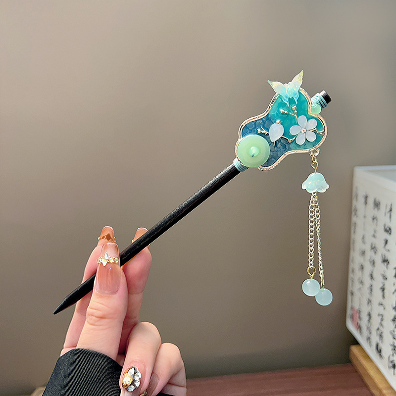 Klassischer Quasten-Haarstab,  – Young Women'S Accessories Bewertung und Preis